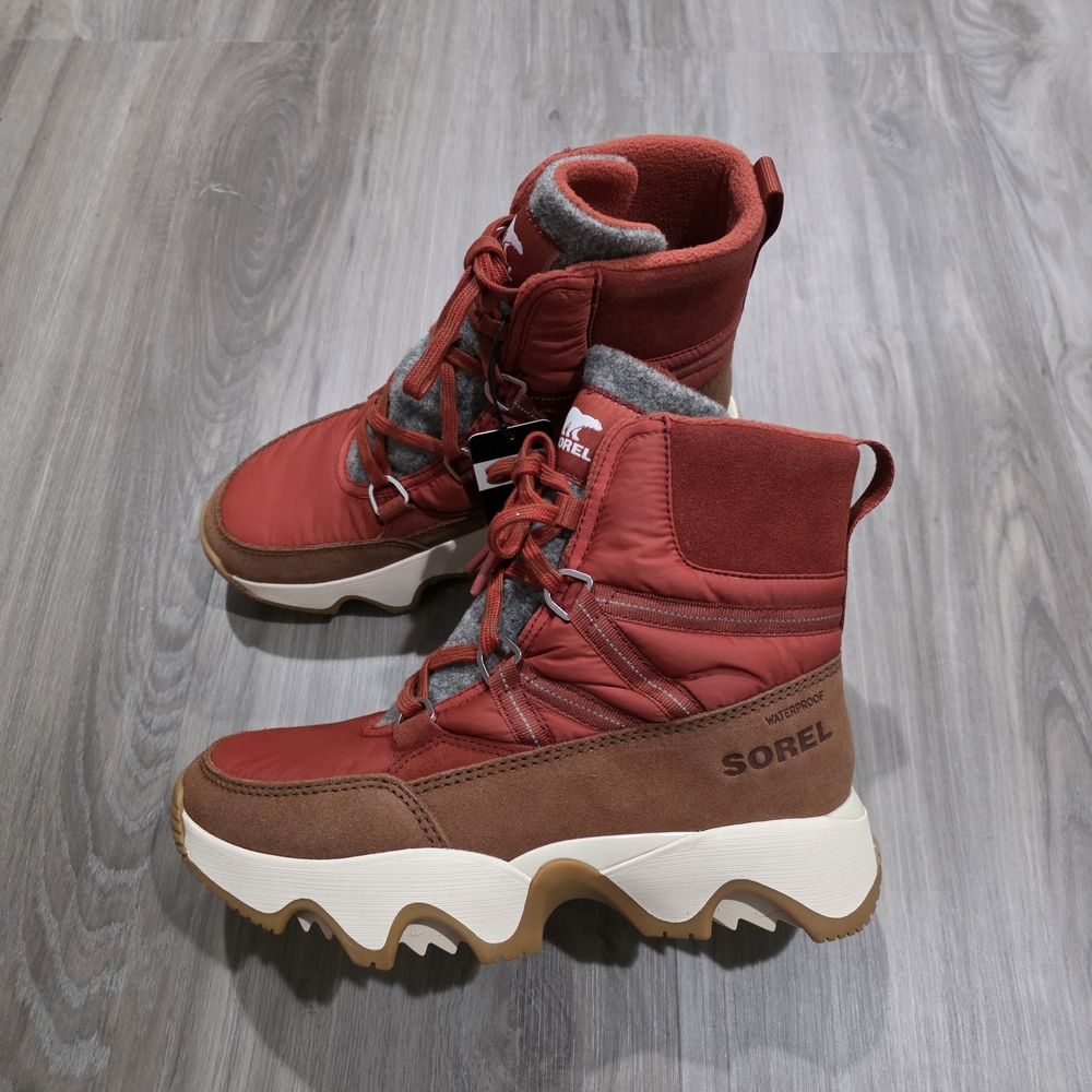 Sorel Kinetic Explorer WP Insulated Boots Women Size 8.5
